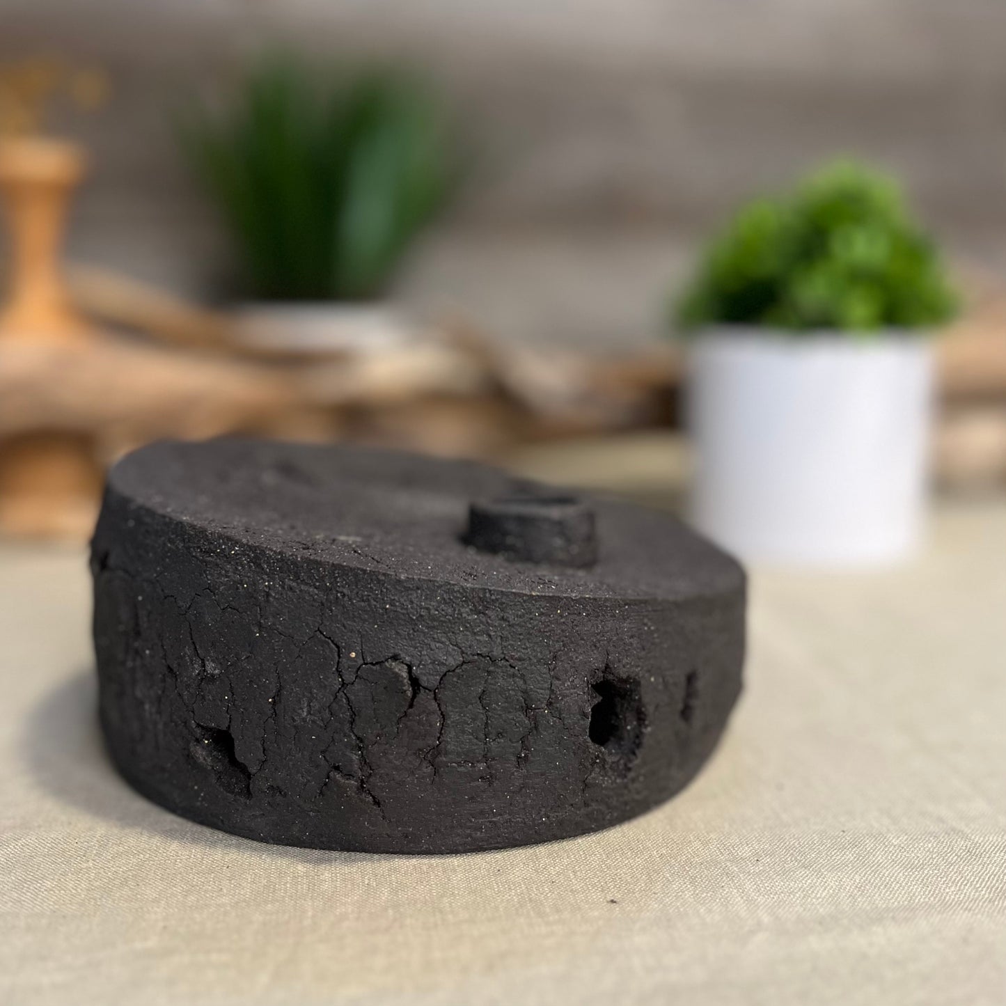 Charcoal Cylinder Vase