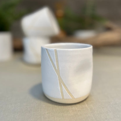 White XX Squish Cup