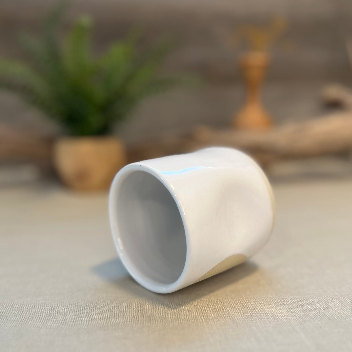 White Moon and Rays Squish Cup