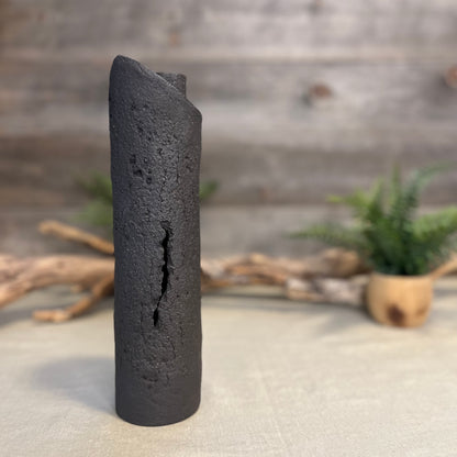 Charcoal Cylinder Vase