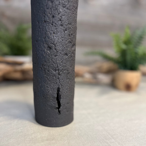 Charcoal Cylinder Vase