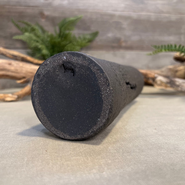 Charcoal Cylinder Vase