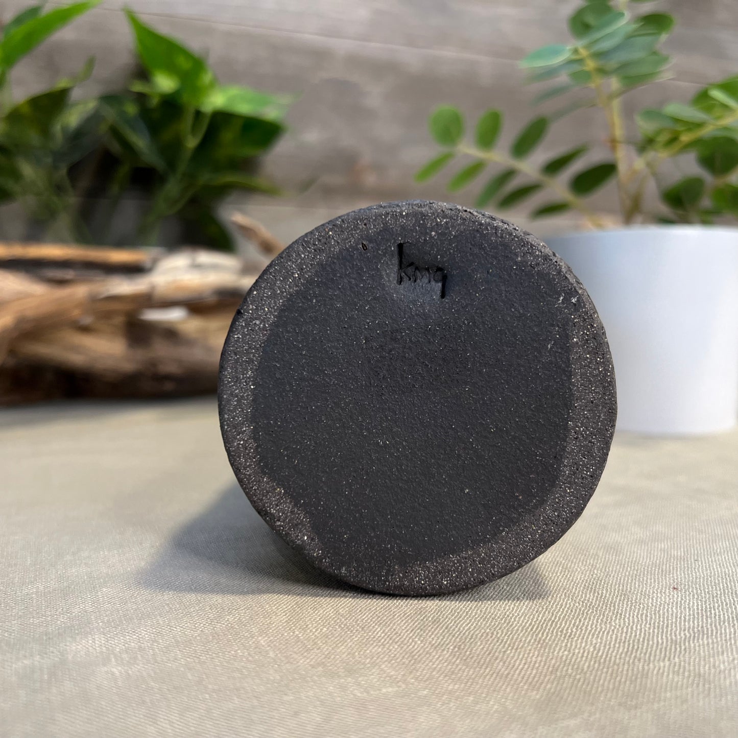 Charcoal Cylinder Vase