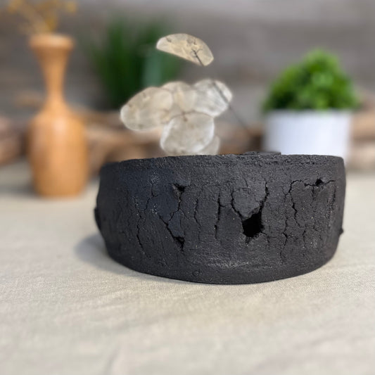 Charcoal Cylinder Vase