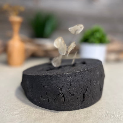 Charcoal Cylinder Vase
