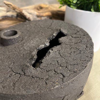 Charcoal Cylinder Vase
