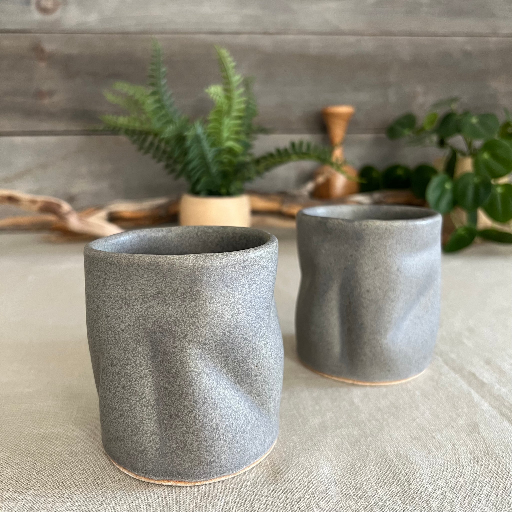 Set of 2 Crumple Cups