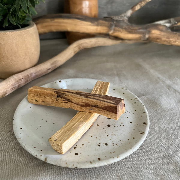 Tri-Color Incense Holder/Candle Plate