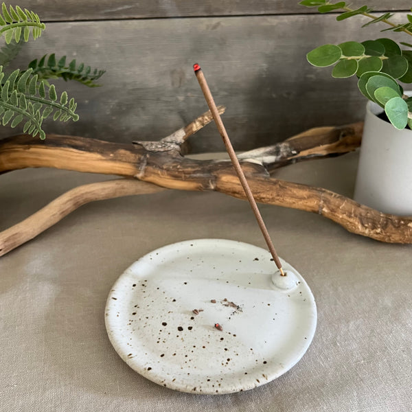 Tri-Color Incense Holder/Candle Plate