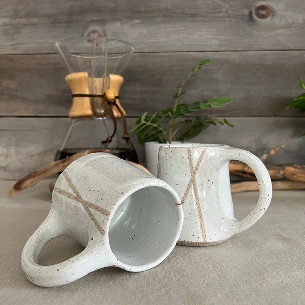 XX Collection Speckle Tea Notch Mug