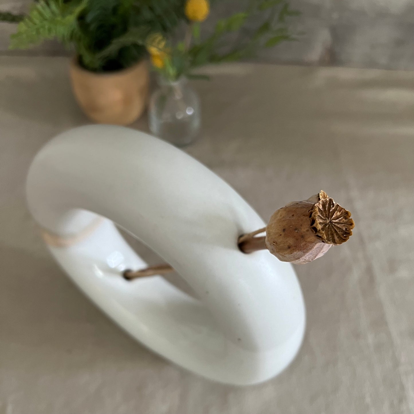 Donut Bud Vase