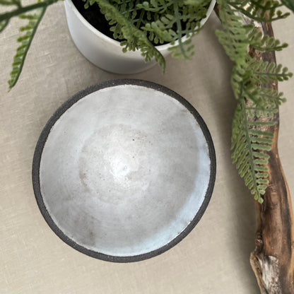 Black Textured Bowl 8