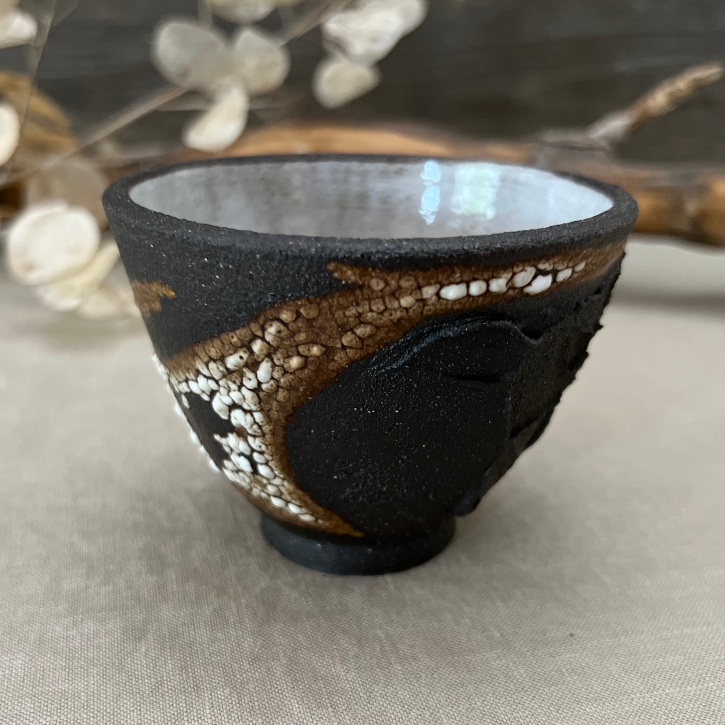 Black Textured Cup 1