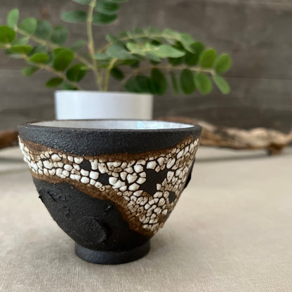 Black Textured Cup 3