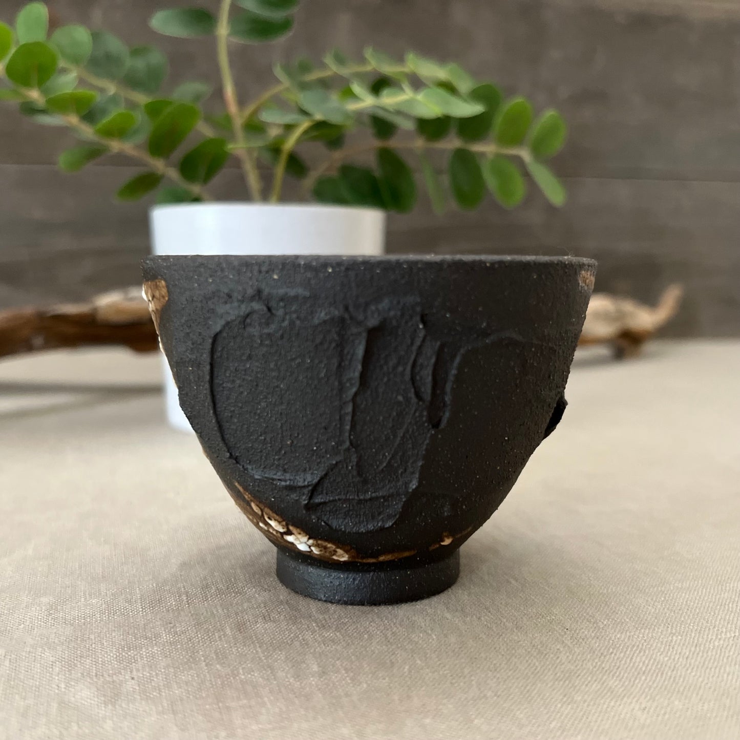 Black Textured Cup 3