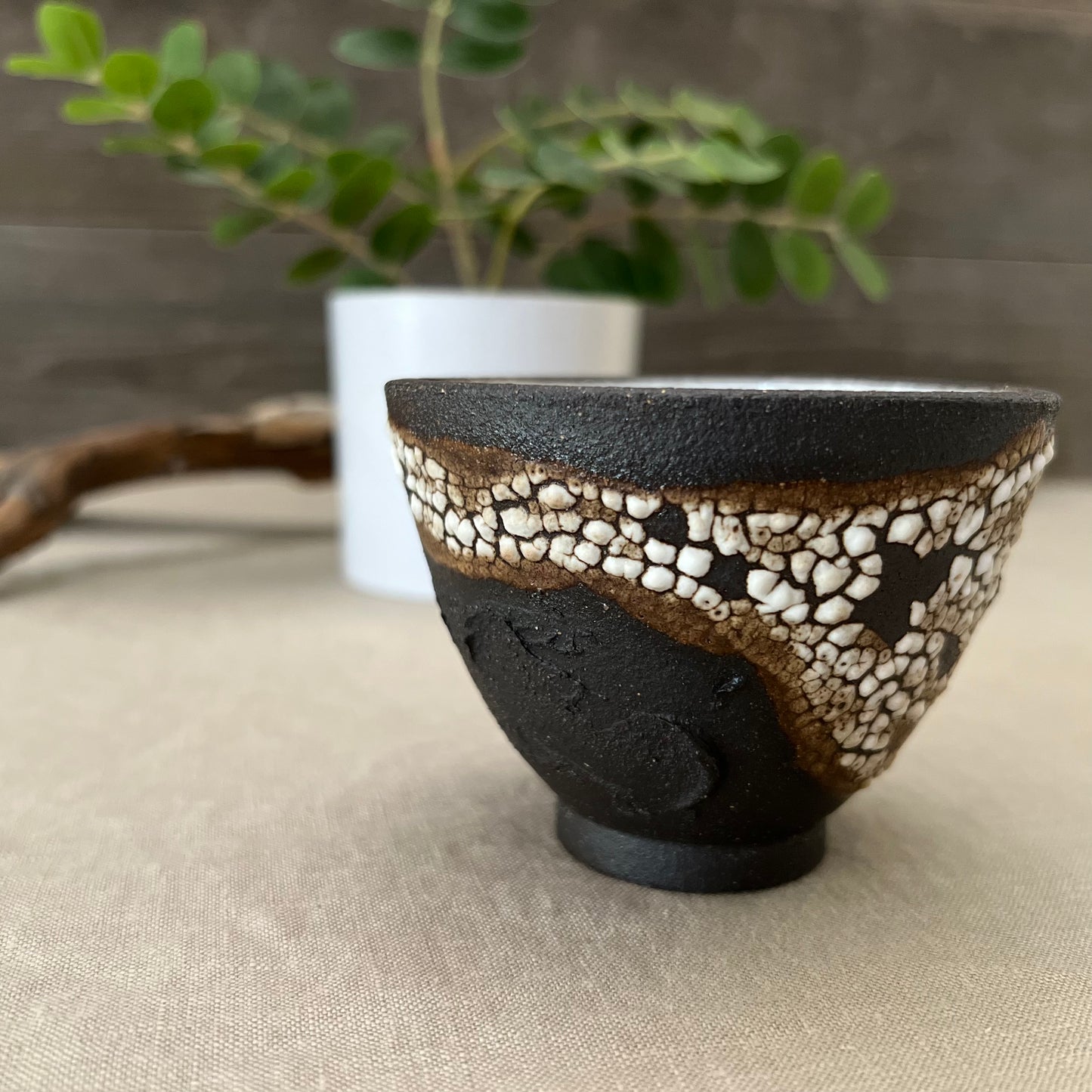 Black Textured Cup 3