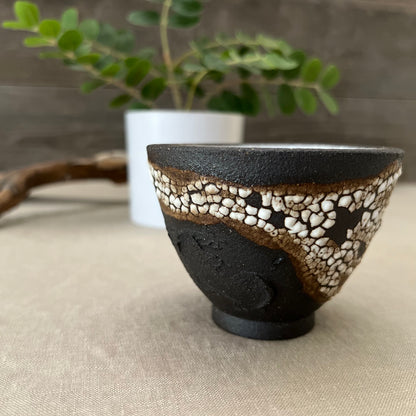 Black Textured Cup 3