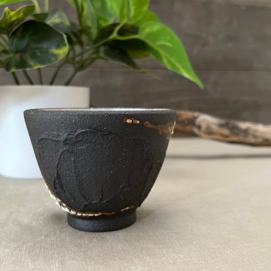 Black Textured Cup 5