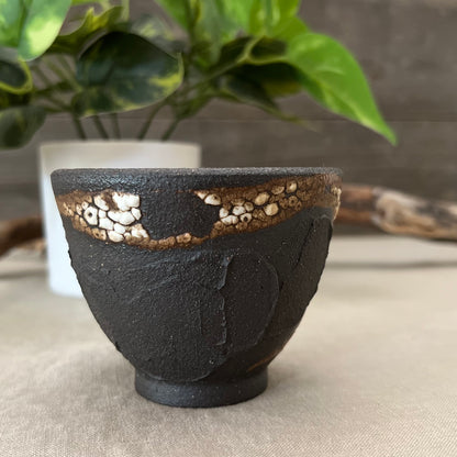 Black Textured Cup 5