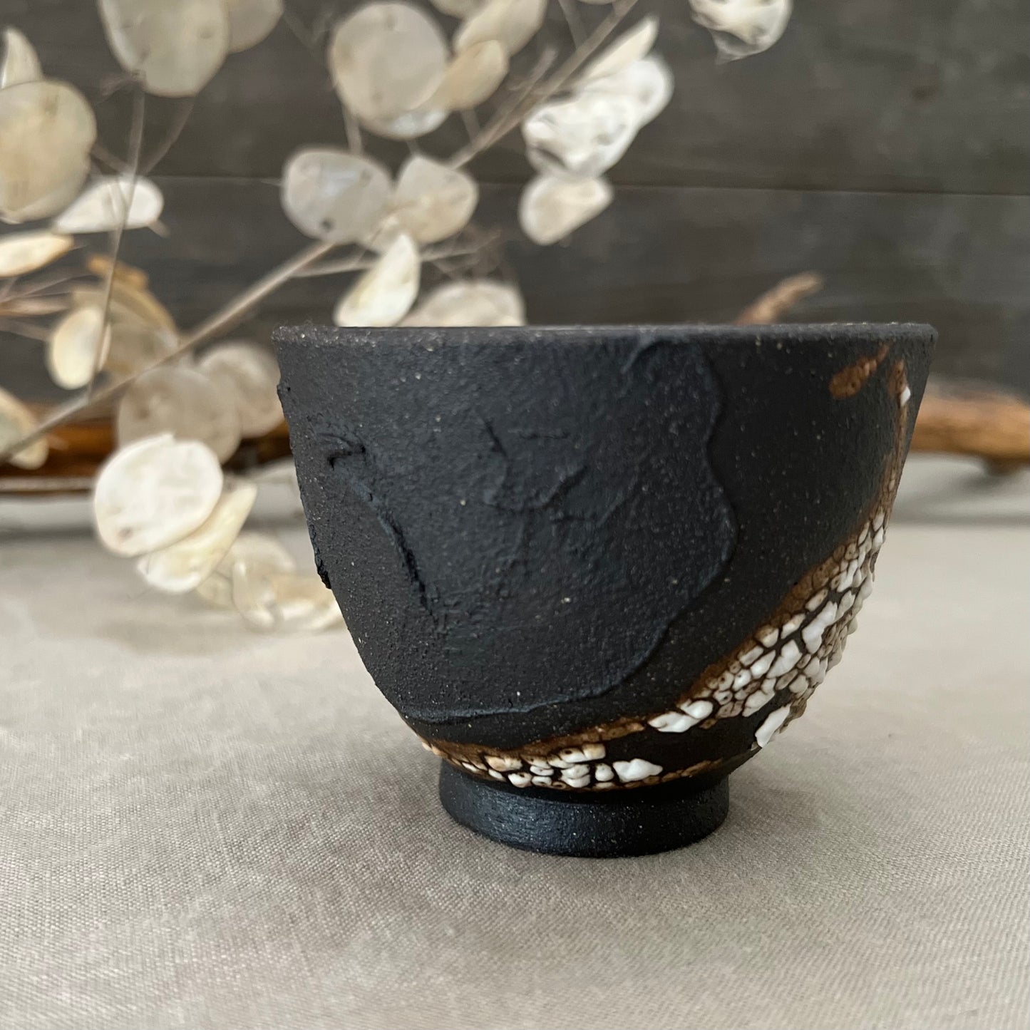 Black Textured Cup 6