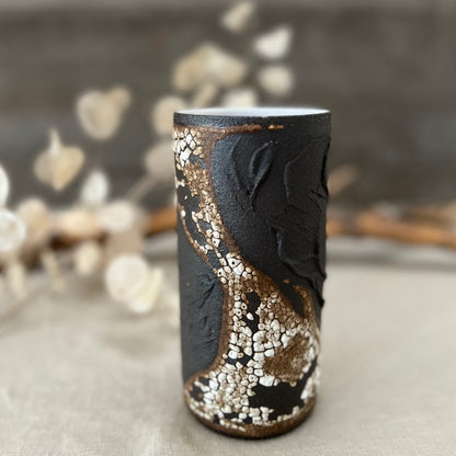 Black Textured Vase 1