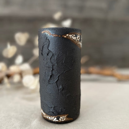 Black Textured Vase 1