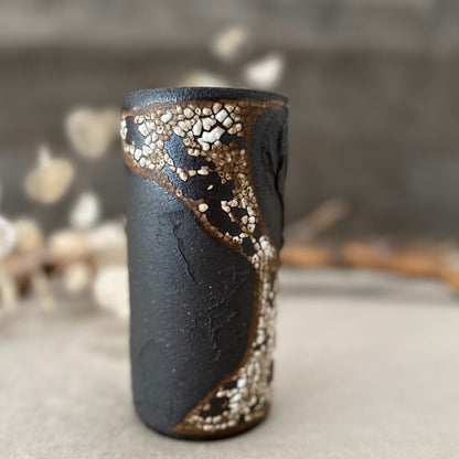 Black Textured Vase 1