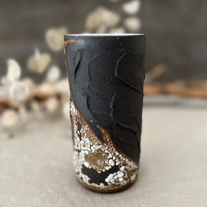 Black Textured Vase 1