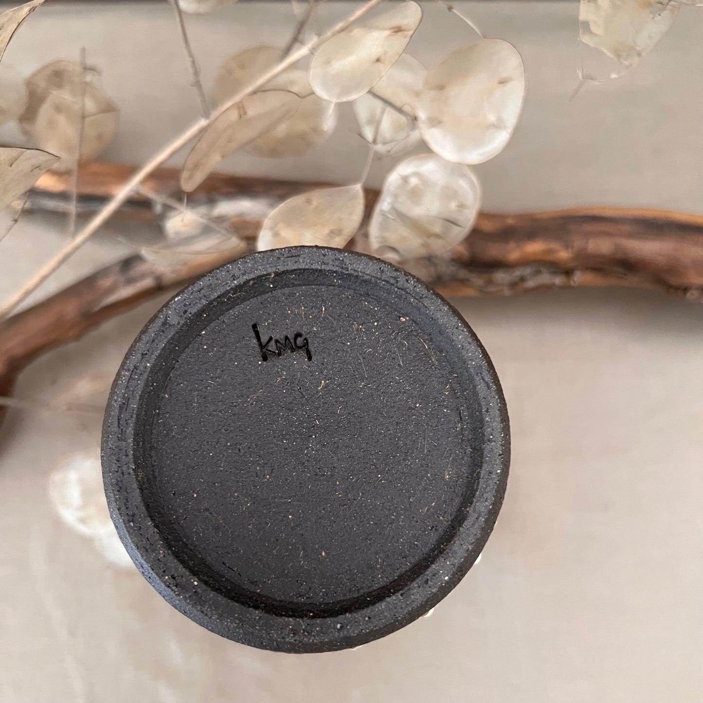 Black Textured Vase 1