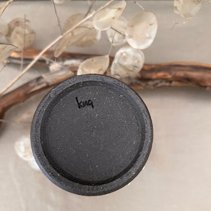 Black Textured Vase 1
