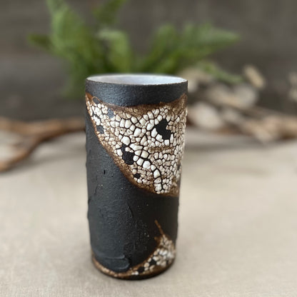 Black Textured Vase 2