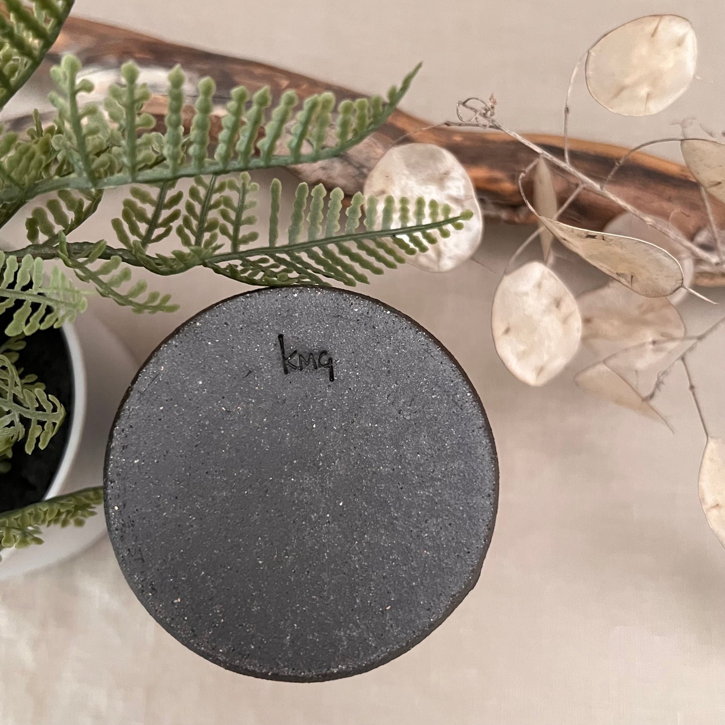 Black Textured Vase 2