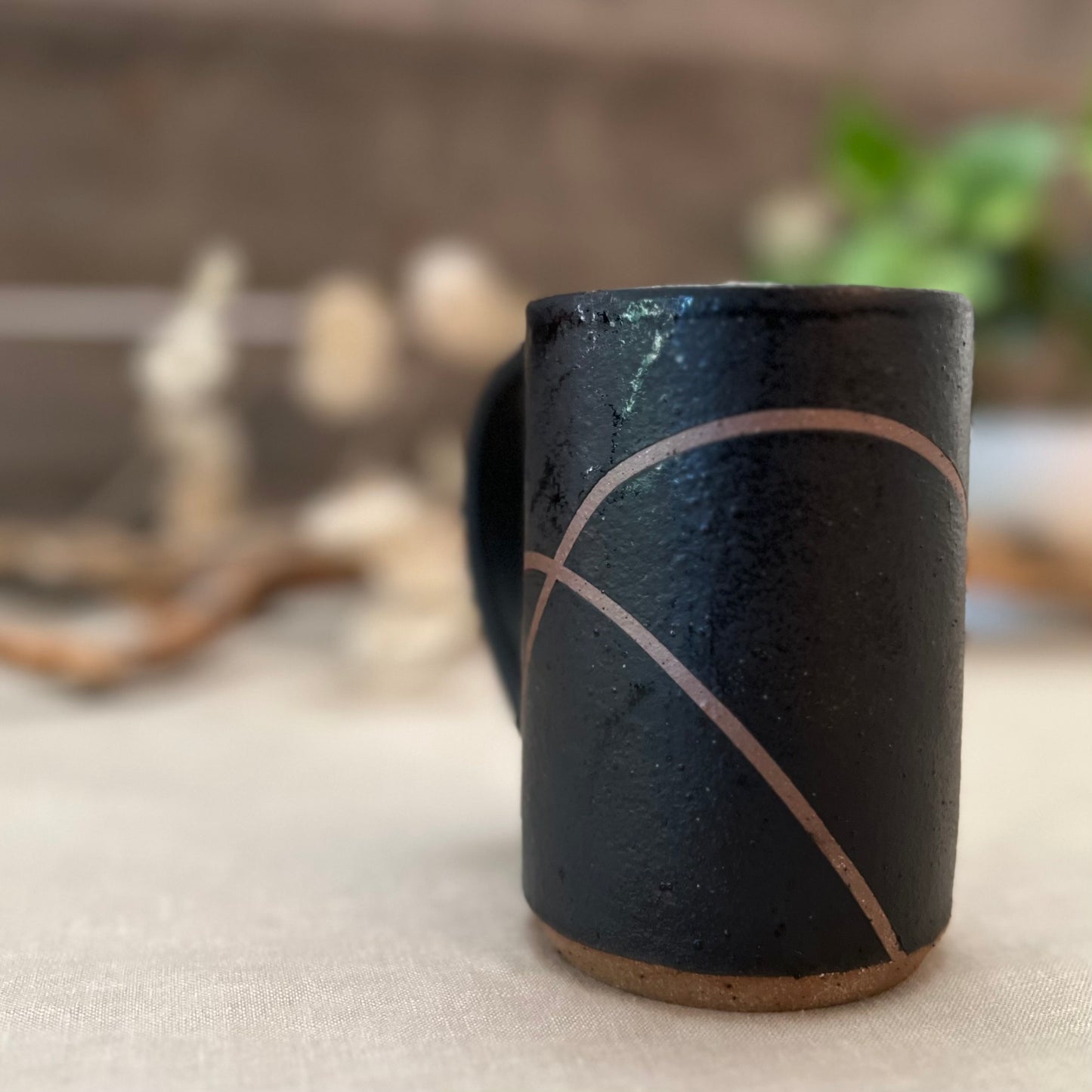 Black Lines Mug 2