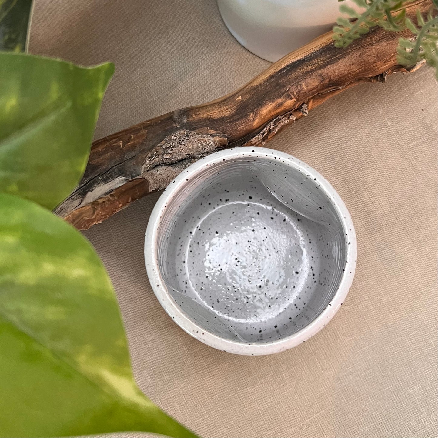 White Line Squish Cup