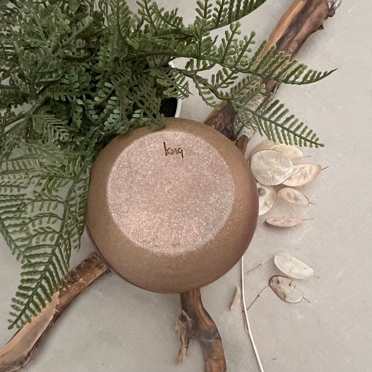 Bud Vase with Grey Accent 1
