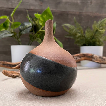 Bud Vase with Grey Accent 2