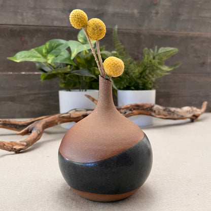 Bud Vase with Grey Accent 2