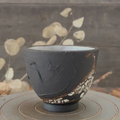 Black Textured Cup 6