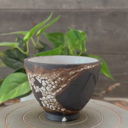 Black Textured Cup 2