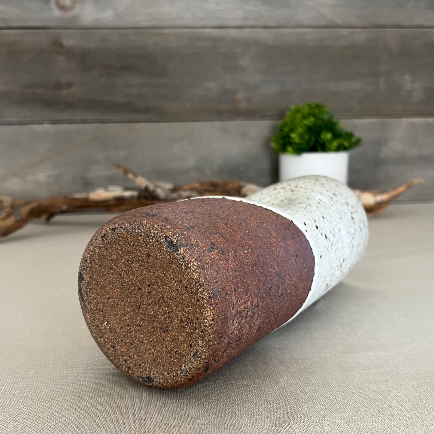 Speckle Squish Vase